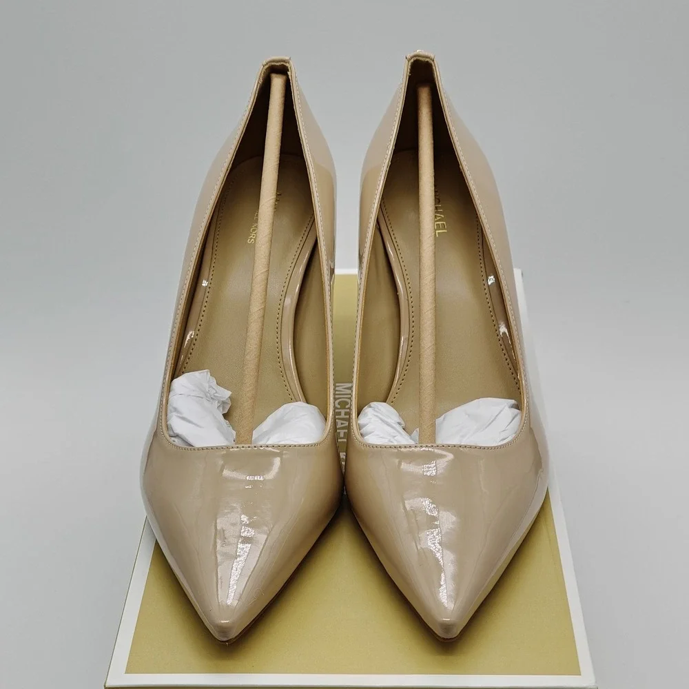 Michael Kors Alina Flex Pumps Light Blush Women's 10M Slip On Heels New
